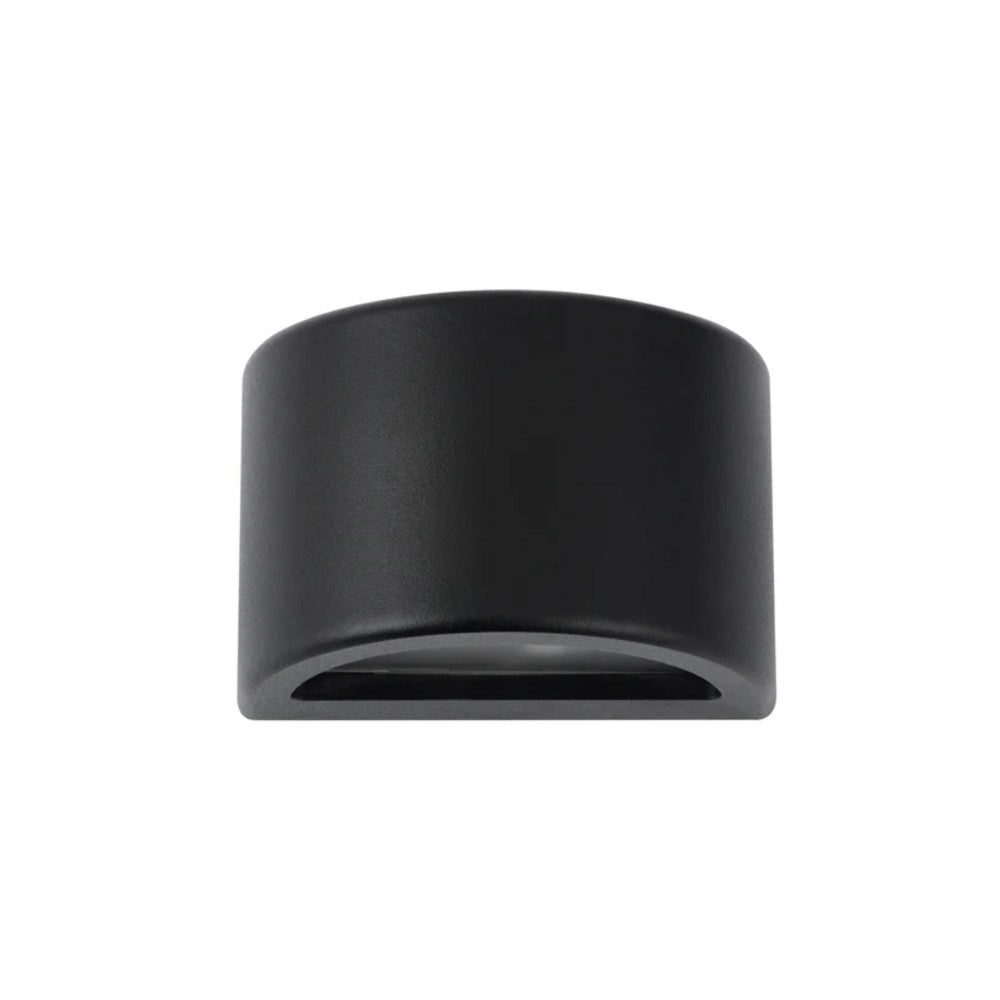 CLA STE - 20W Black Curved Surface Mounted Wall Light-CLA Lighting-Ozlighting.com.au