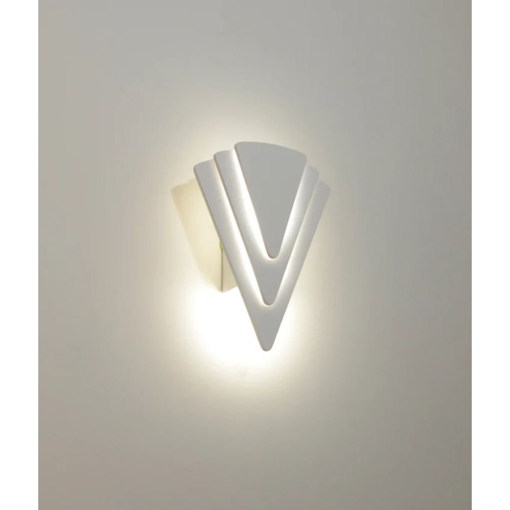 CLA SURAT - 13W LED Dual-CCT Triangular Wall Light-CLA Lighting-Ozlighting.com.au