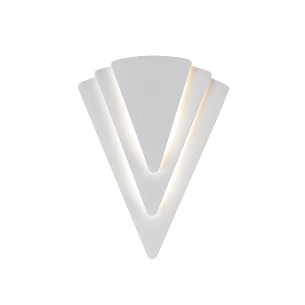 CLA SURAT - 13W LED Dual-CCT Triangular Wall Light-CLA Lighting-Ozlighting.com.au