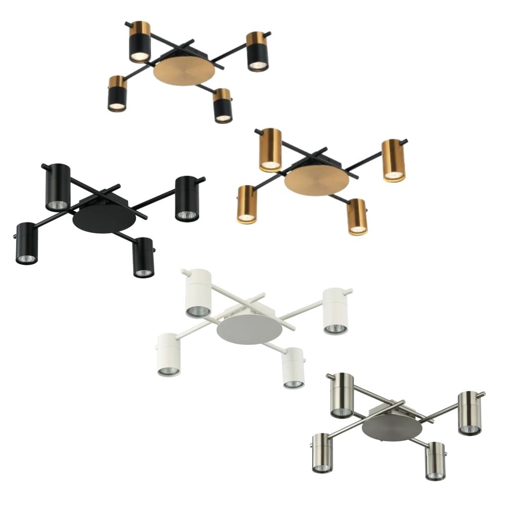 CLA TACHE - 25W 4 Light Interior Spot Ceiling Lights-CLA Lighting-Ozlighting.com.au