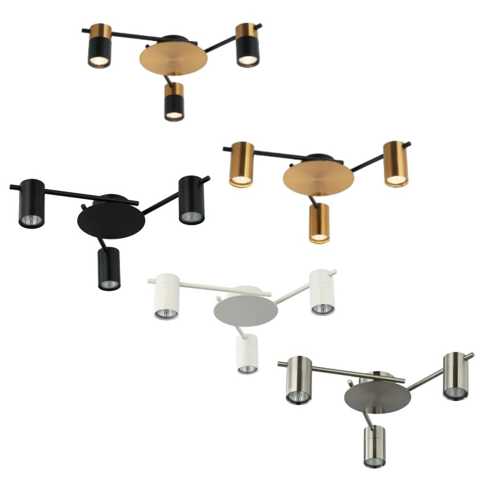 CLA TACHE Interior Spot Ceiling Lights - 25W, 3 Light-CLA Lighting-Ozlighting.com.au