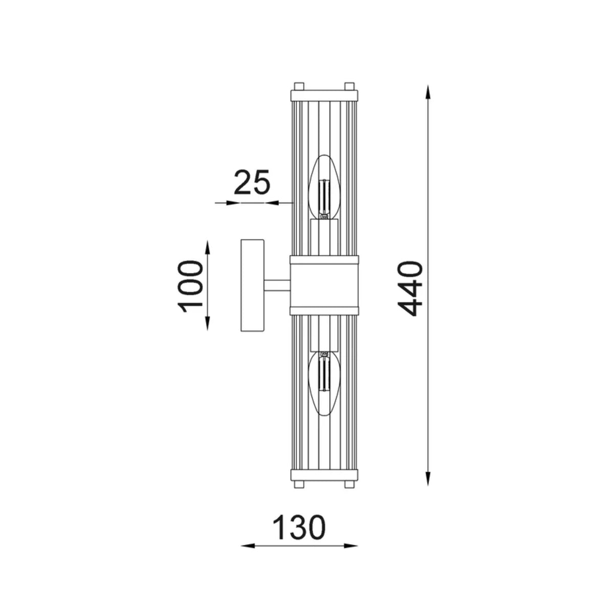 CLA TIEMPO 10W Up/Down Wall Light-CLA Lighting-Ozlighting.com.au
