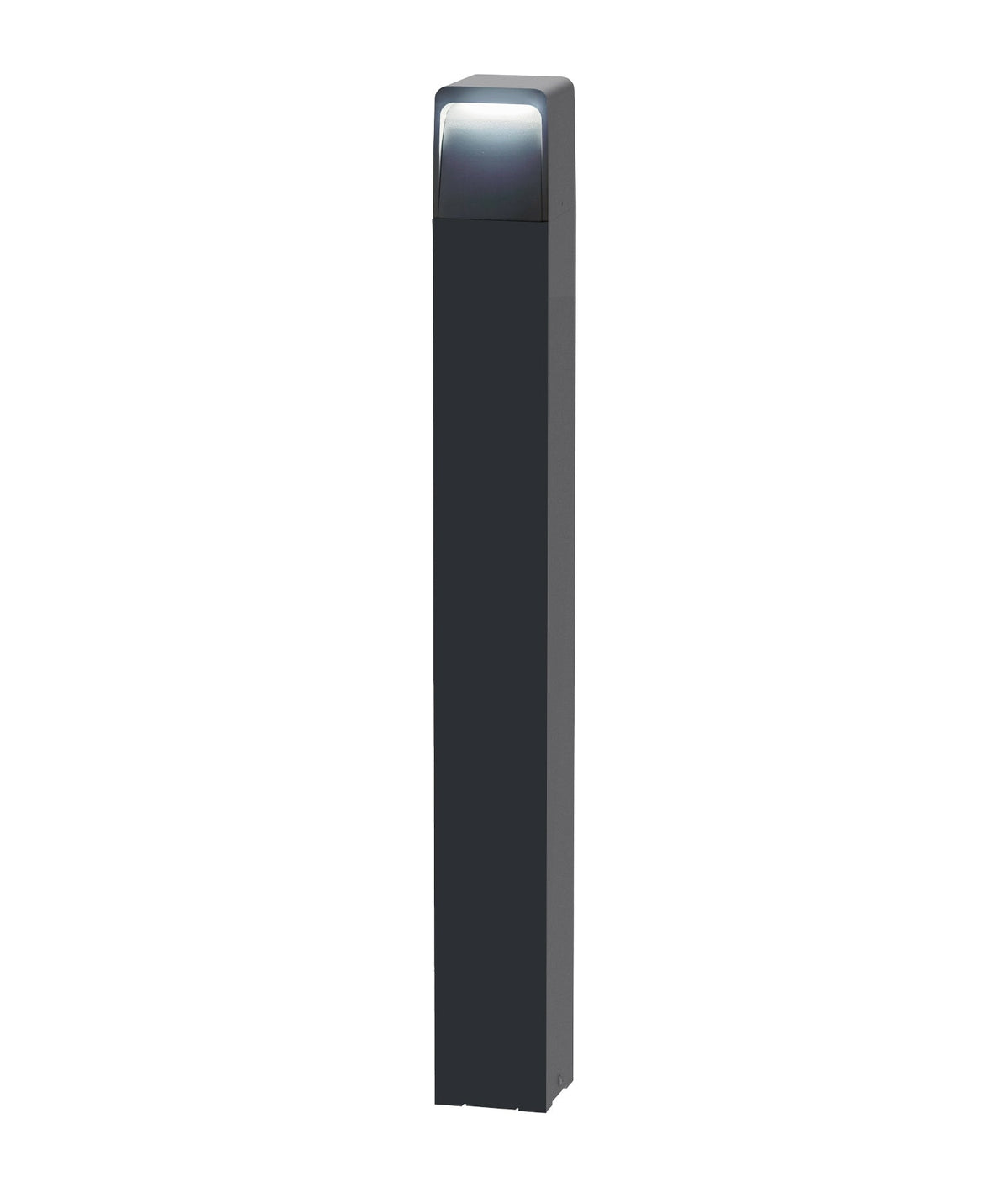 CLA TOREN LED Bollard Light - Tri-Colour, IP65, Surface Mounted, Dark Grey-CLA Lighting-Ozlighting.com.au