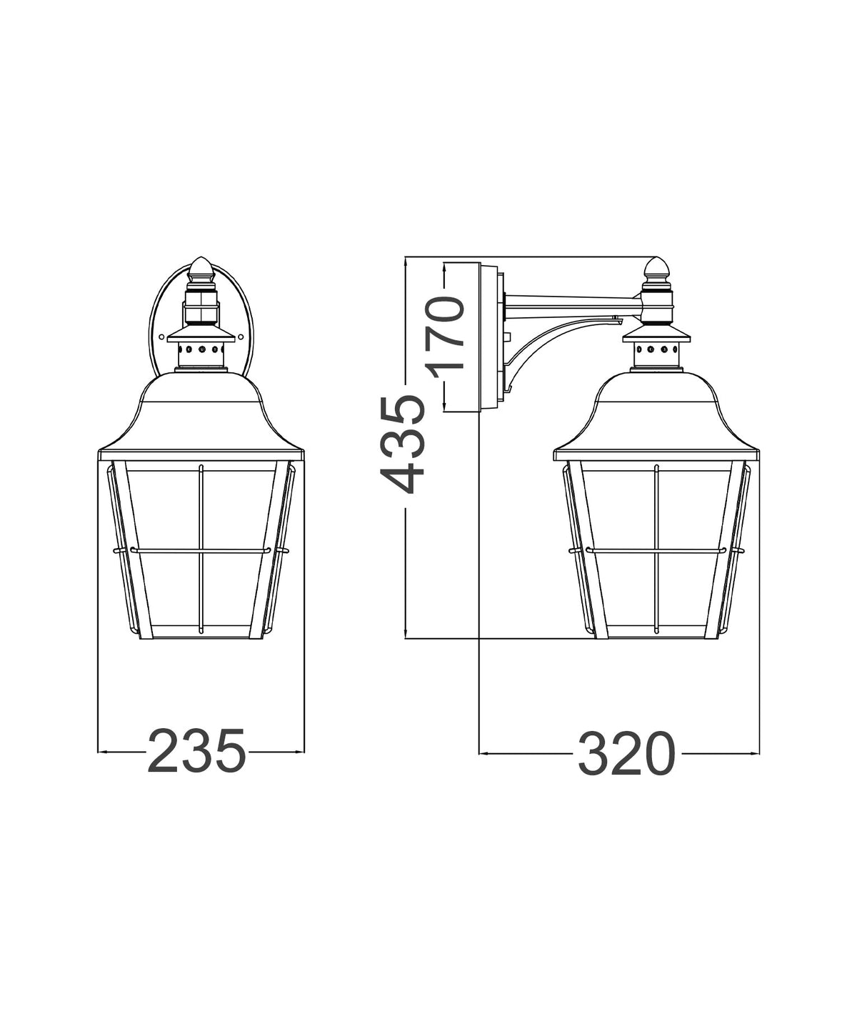 CLA TRENERO Wall Light - IP44, Surface Mounted-CLA Lighting-Ozlighting.com.au
