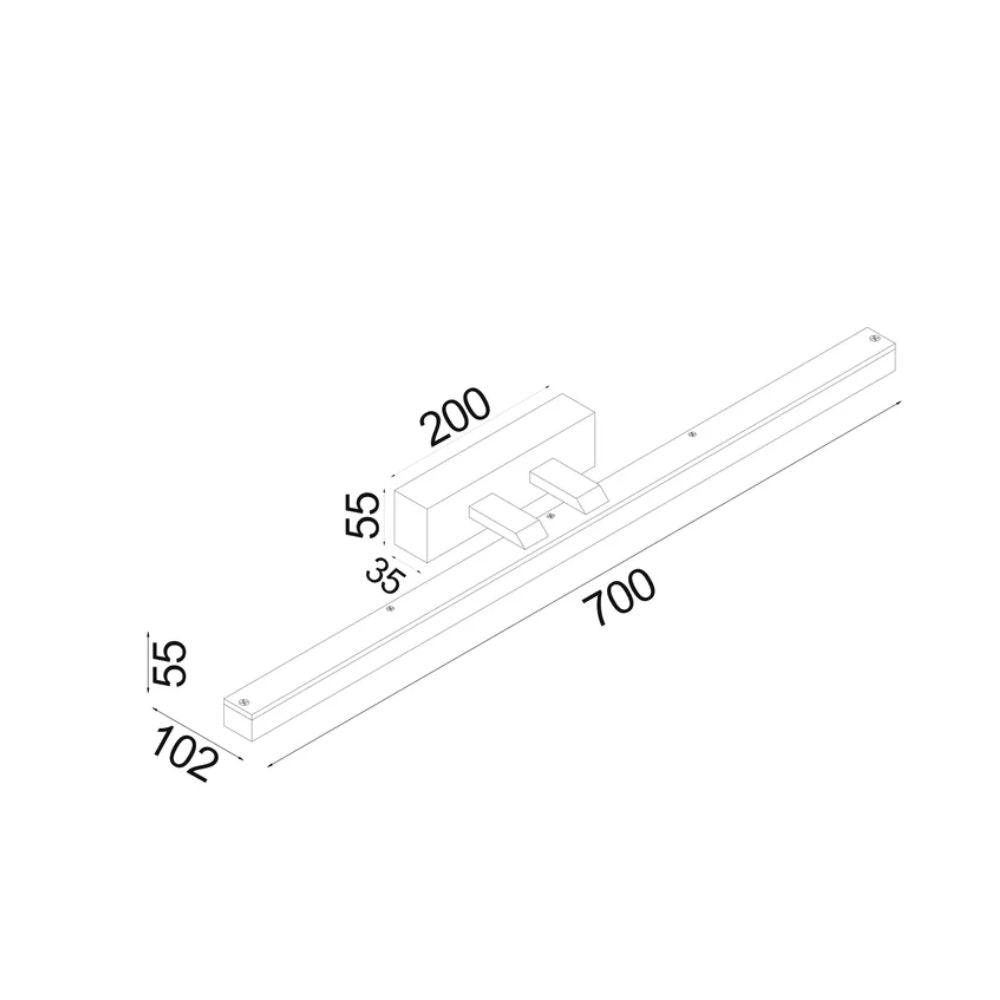 CLA VANITAS - LED Tri-CCT Wall Light-CLA Lighting-Ozlighting.com.au