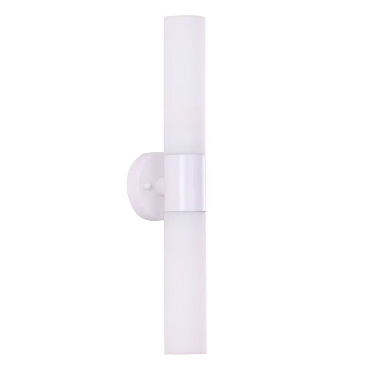 CLA VARA 40W Tubular Up/Down Opal Glass Wall Light-CLA Lighting-Ozlighting.com.au