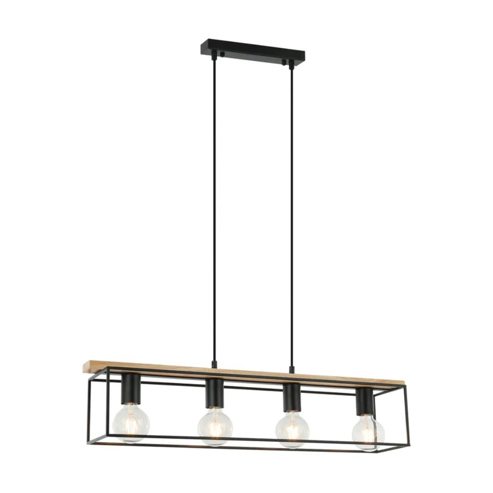 CLA VIRUN - 4 Light Pendant-CLA Lighting-Ozlighting.com.au