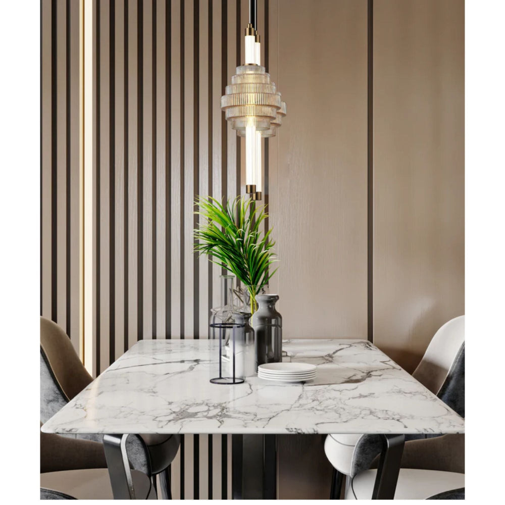 CLA WAND Spinning Top Tri-Colour LED Pendant Light-CLA Lighting-Ozlighting.com.au
