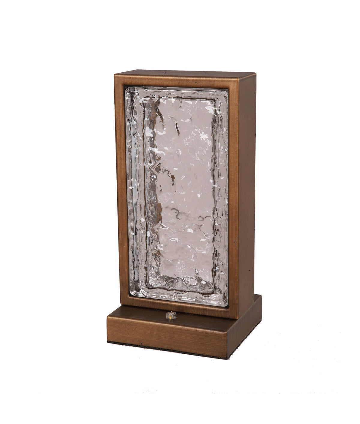 CLA ZEIGEL LED Table Lamp - Rectangular, Glass-CLA Lighting-Ozlighting.com.au
