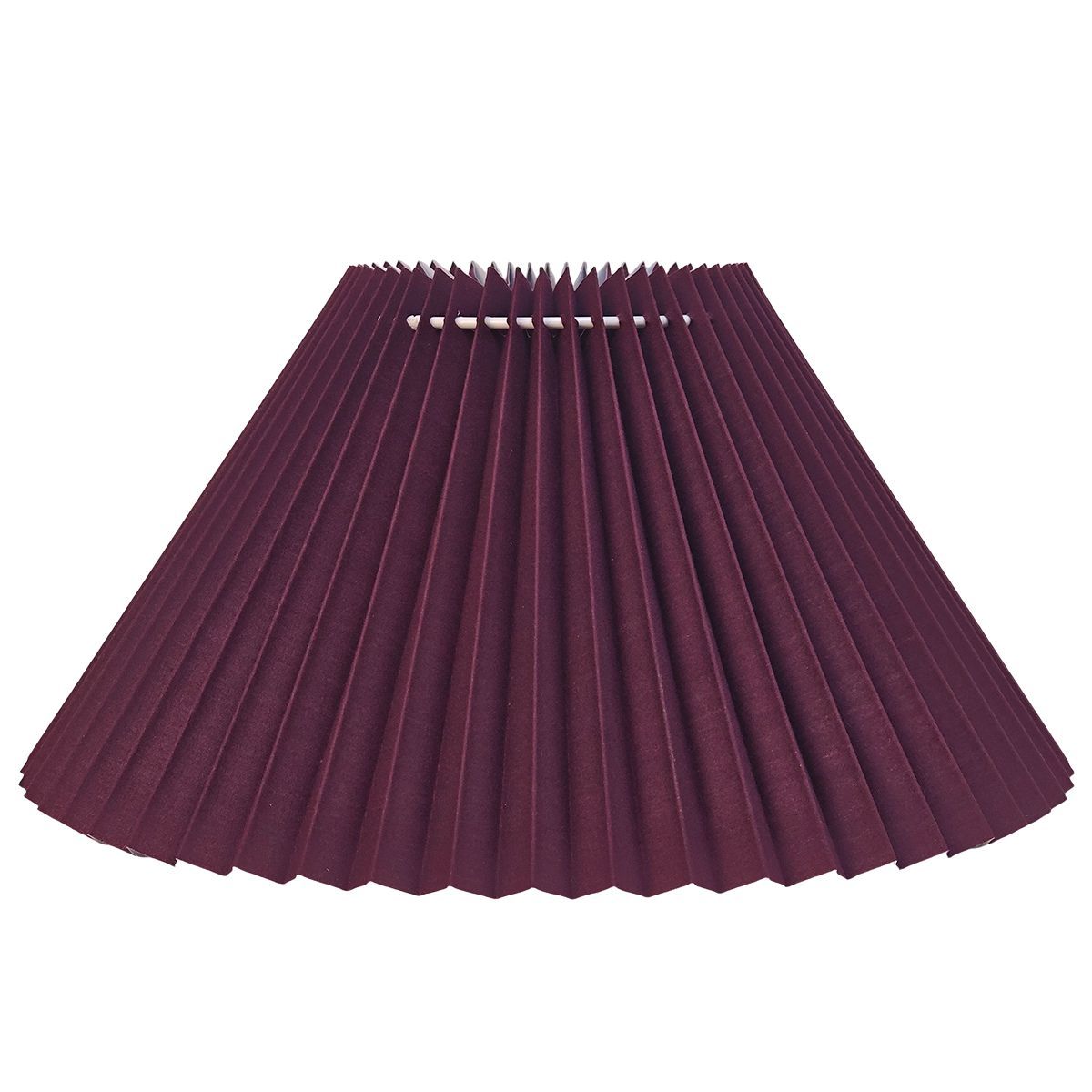 Cafe Lighting ANYA Pleated Empire Shade - Medium Plum-Cafe Lighting-Ozlighting.com.au