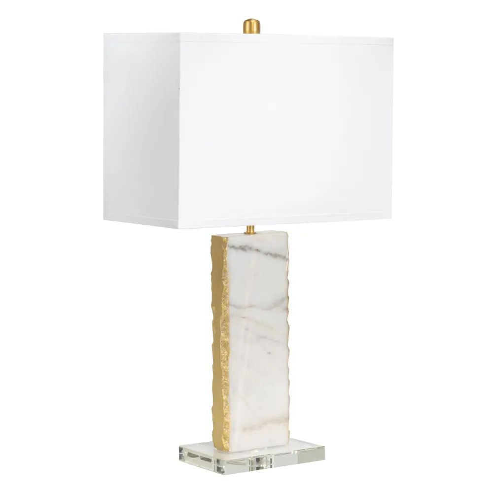 Cafe Lighting BENICIA - Marble Table Lamp-Cafe Lighting-Ozlighting.com.au