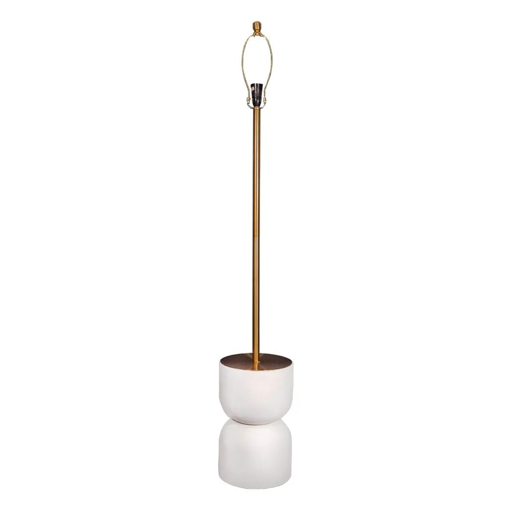 Cafe Lighting BLANCA - Gold Metallic Floor Lamp-Cafe Lighting-Ozlighting.com.au