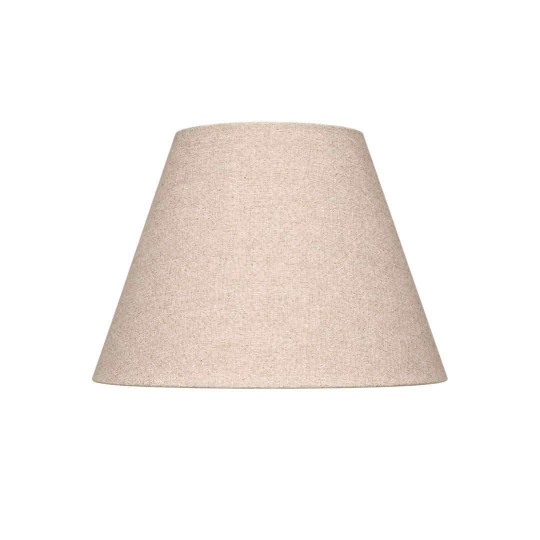 Cafe Lighting BOWER Tapered Table Lampshade - Natural-Cafe Lighting-Ozlighting.com.au