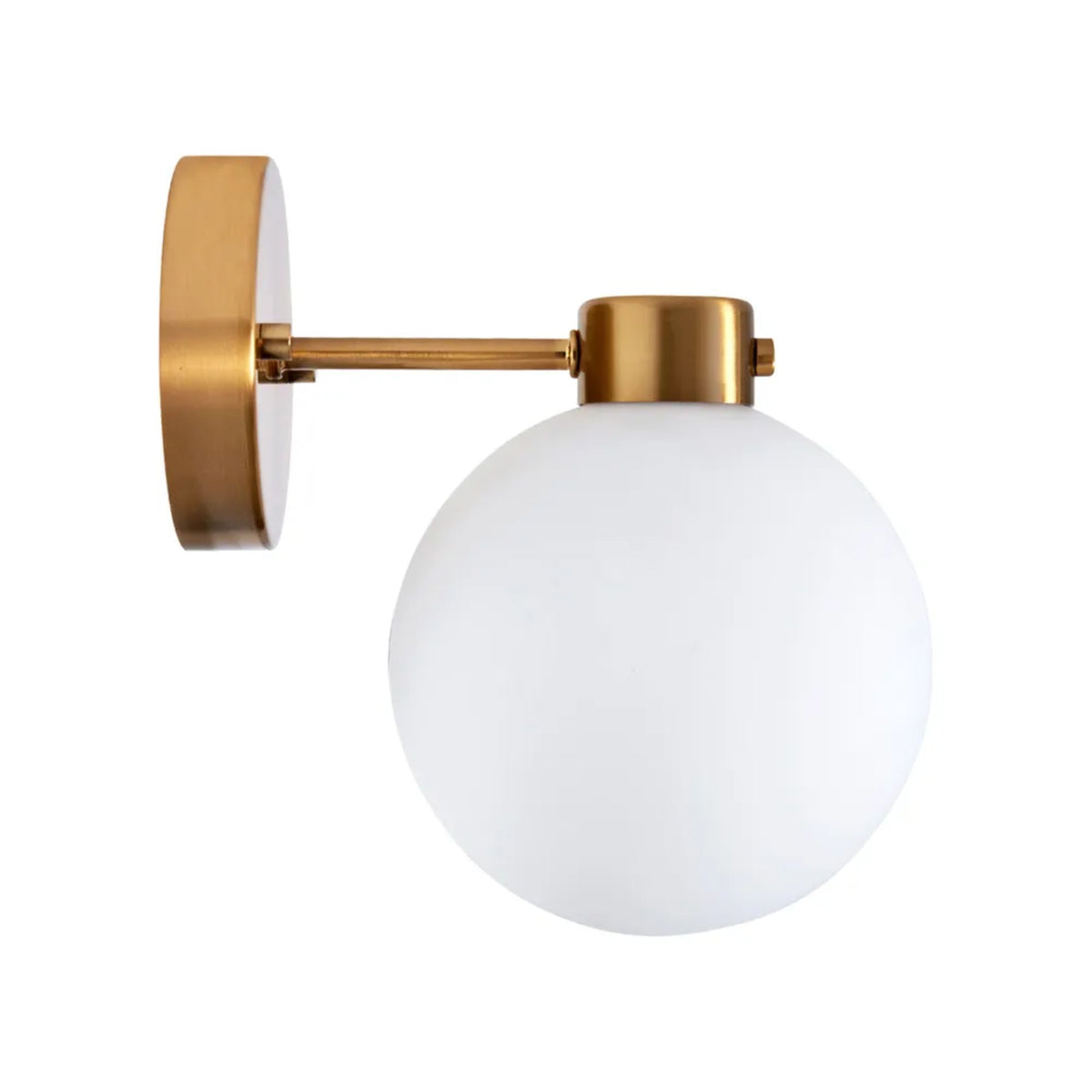 Cafe Lighting DYLAN Opal Glass Wall Light-Cafe Lighting-Ozlighting.com.au