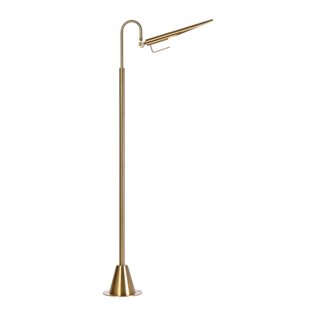 Cafe Lighting LARK Floor Lamp - Brass-Cafe Lighting-Ozlighting.com.au