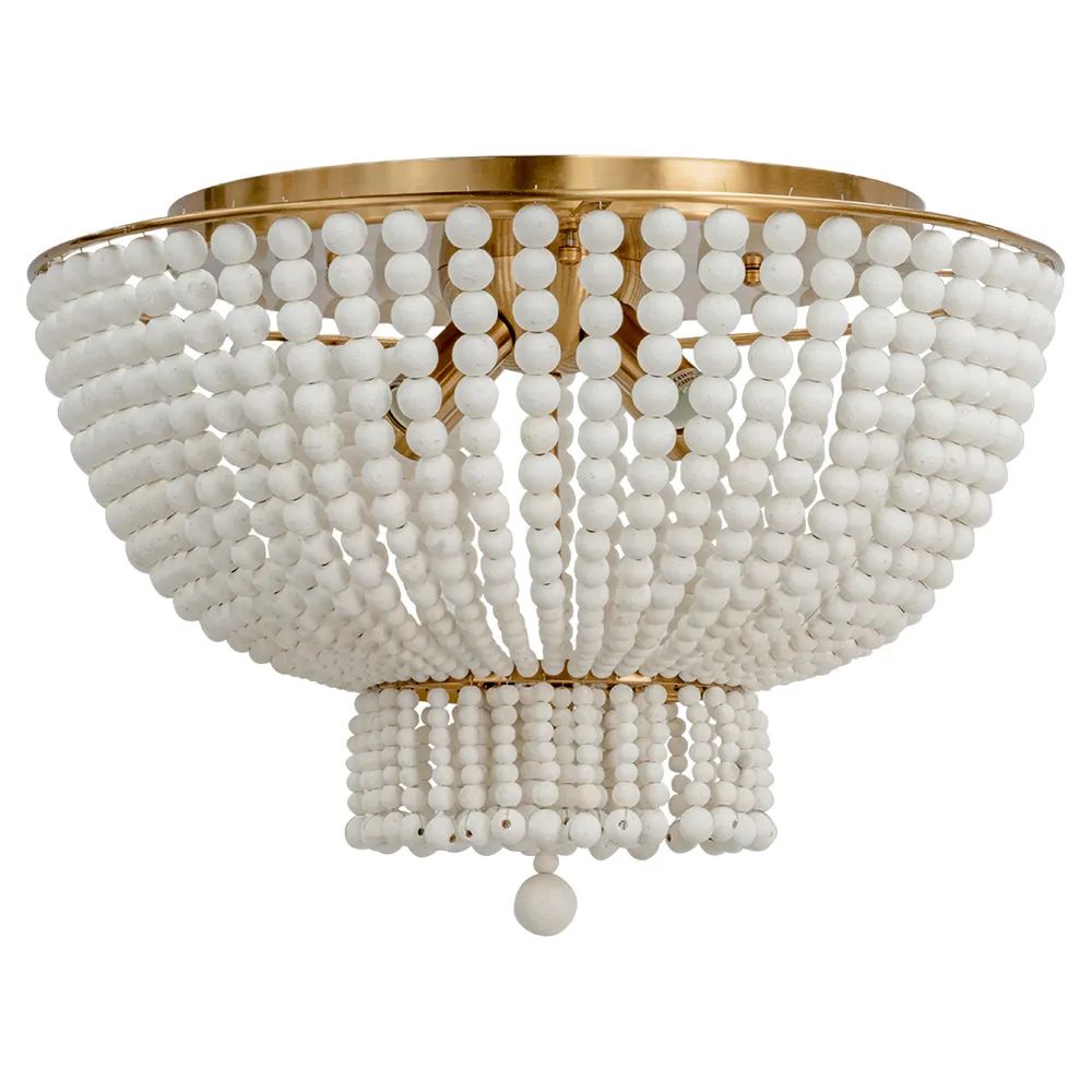 Cafe Lighting MEADOW - Lane Beaded Flush Mount Ceiling – Ozlighting