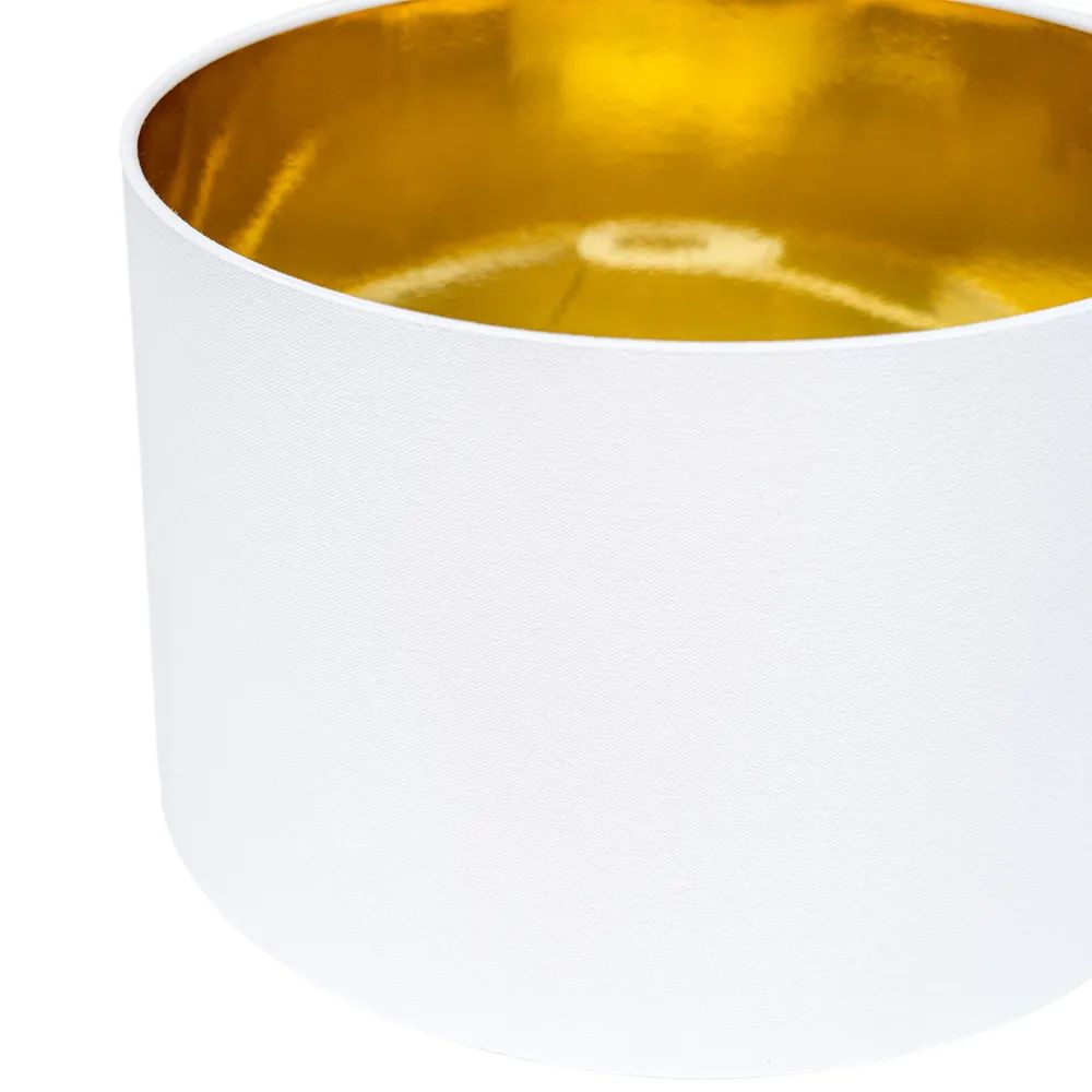 Cafe Lighting PAOLA - 38cm Table Drum Shade-Cafe Lighting-Ozlighting.com.au
