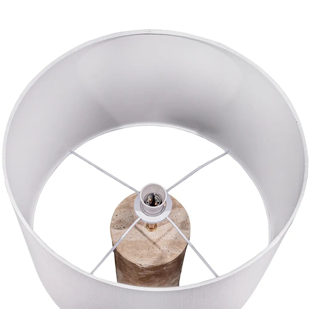 Cafe Lighting PISANO Table Lamp - Travertine-Cafe Lighting-Ozlighting.com.au