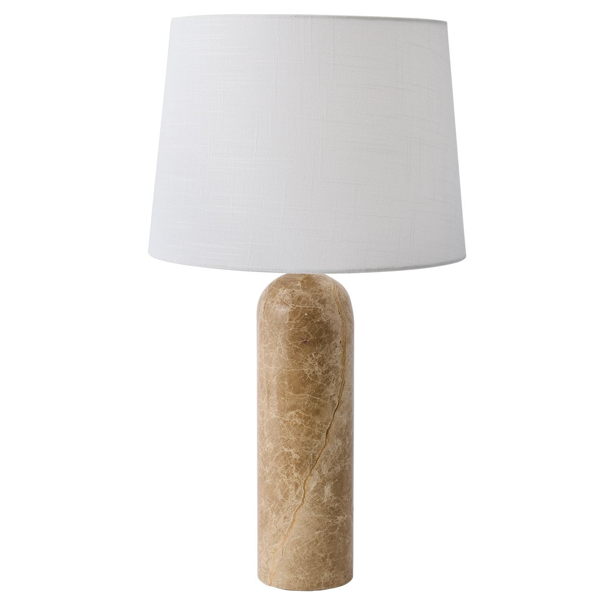 Cafe Lighting WESTMONT Marble Table Lamp - Moscato Beige-Cafe Lighting-Ozlighting.com.au