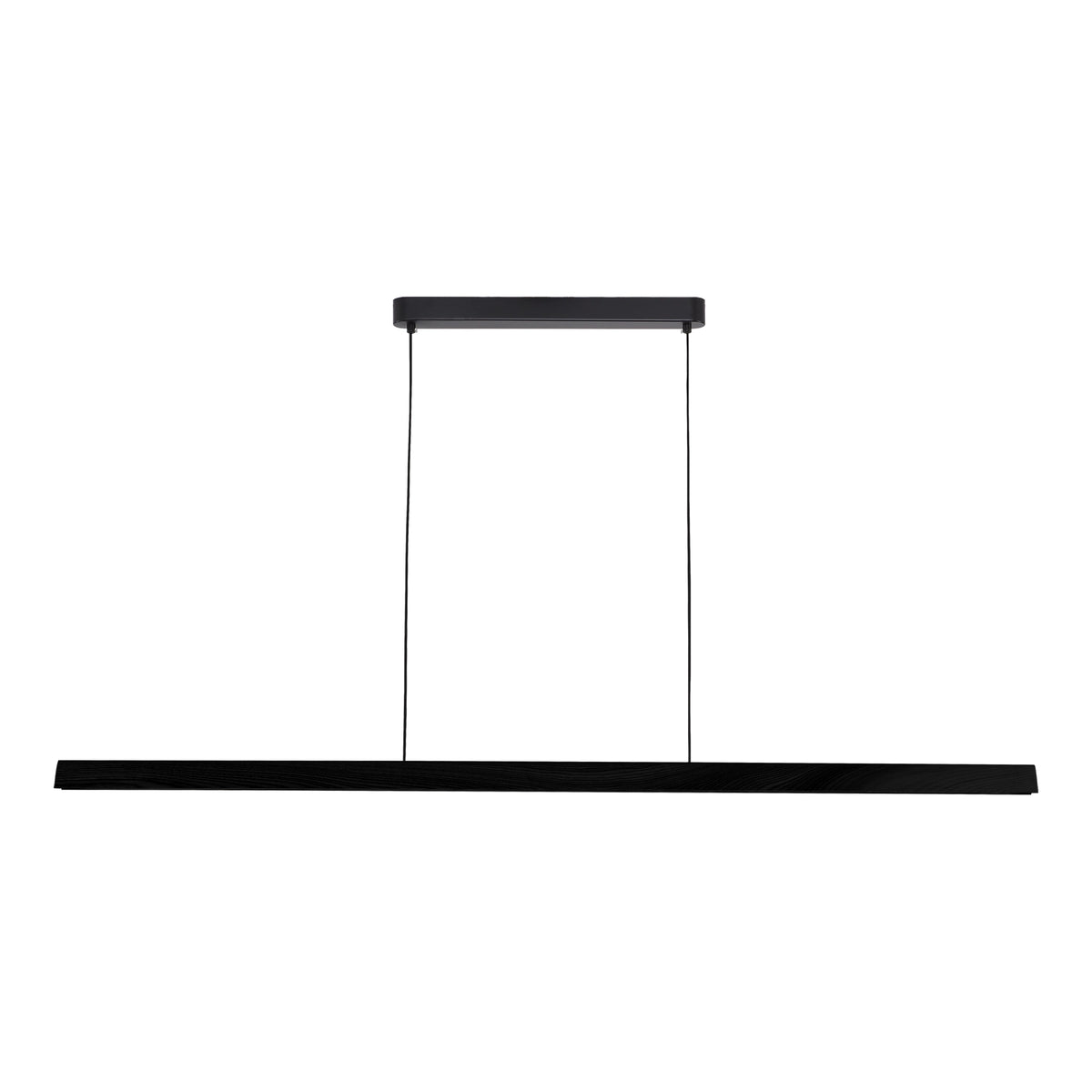 Calibo Avocent 1500mm Slim Timber Triangular Edge LED Linear Pendant-Calibo-Ozlighting.com.au