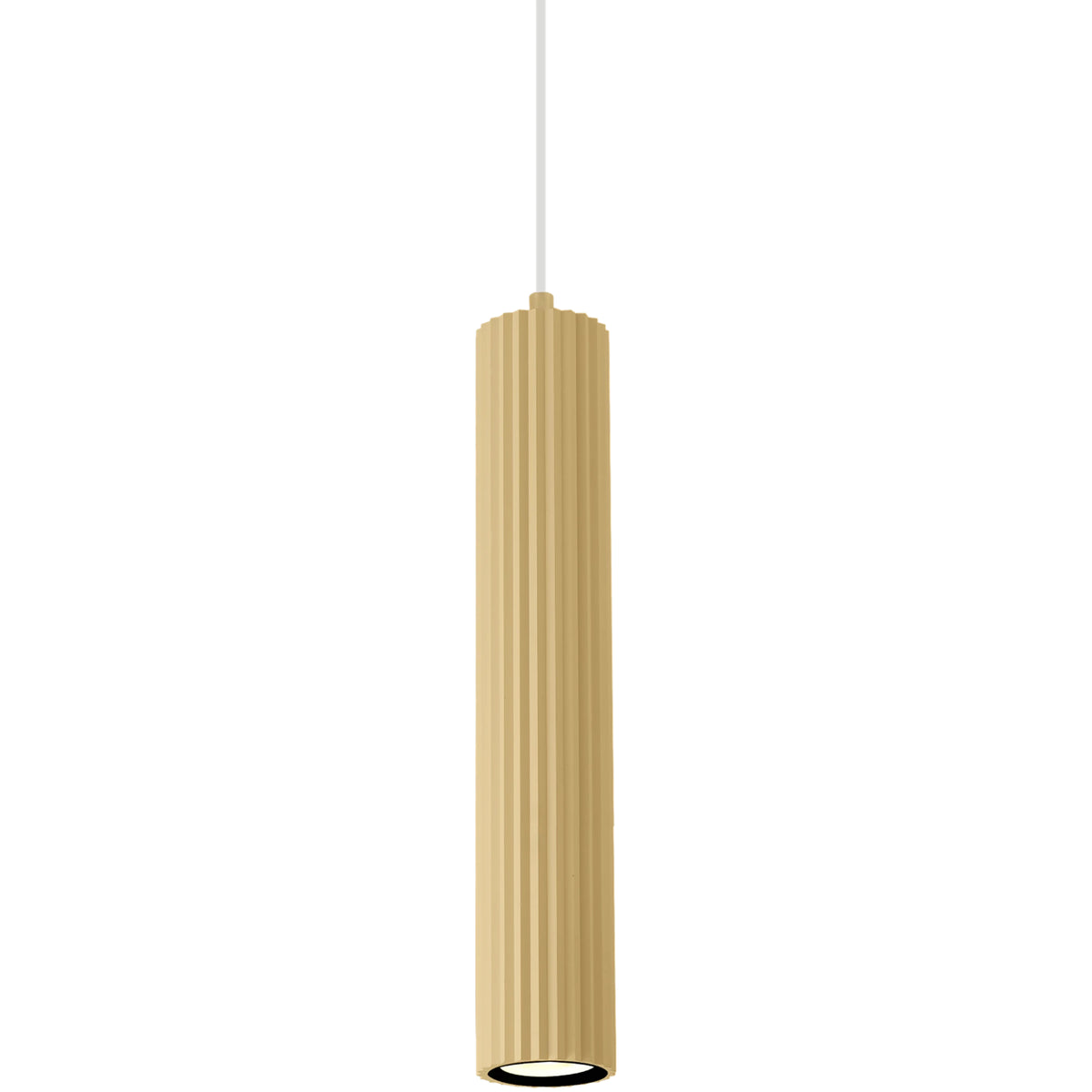 Calibo Canary Fluted 500mm Pendant-Calibo-Ozlighting.com.au