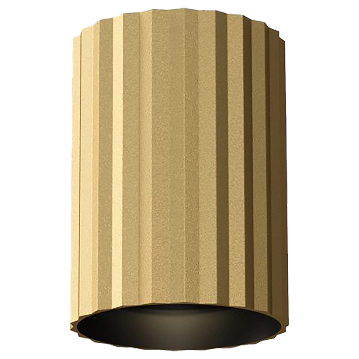Calibo Canary Fluted 150mm Surface Mounted Downlight-Calibo-Ozlighting.com.au