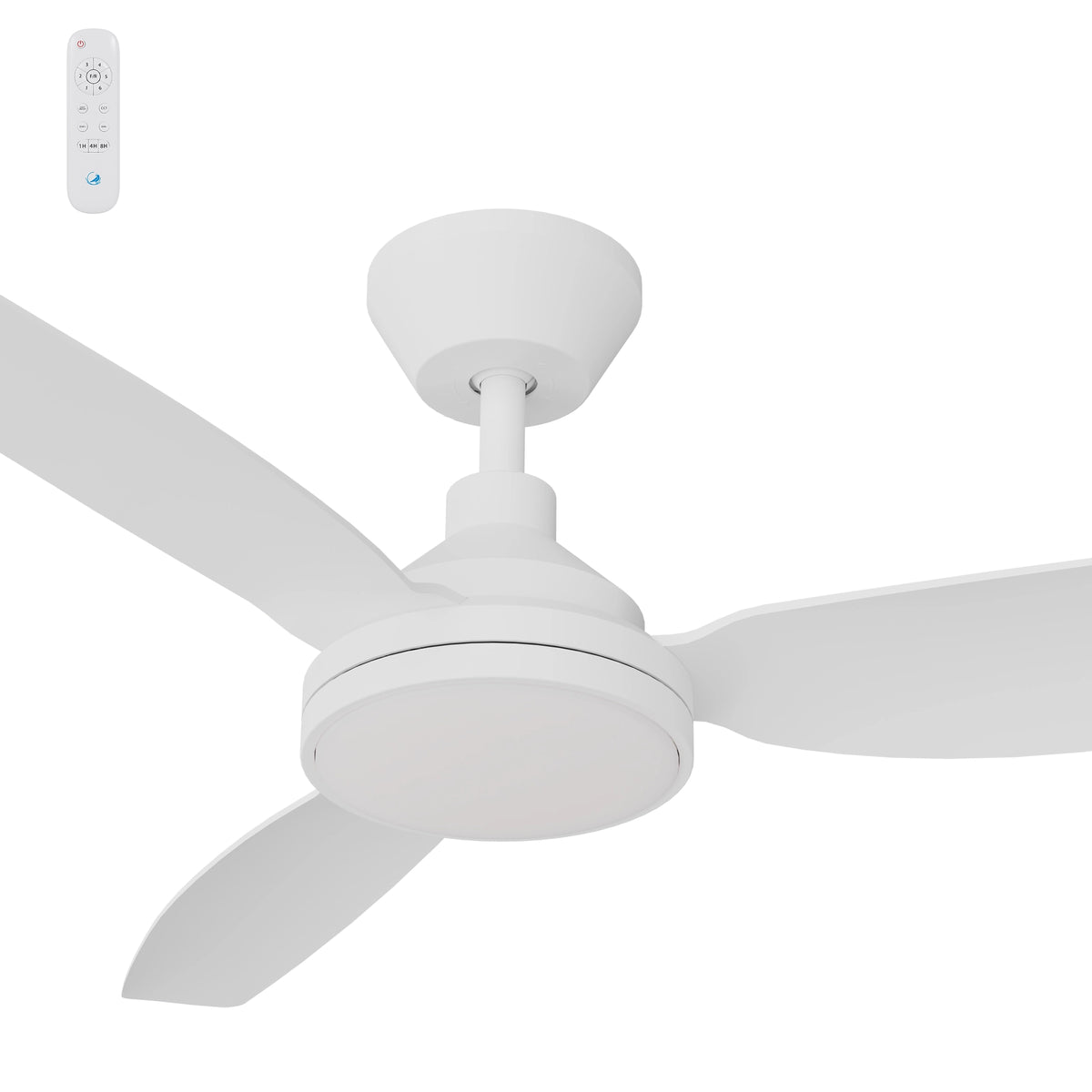 Calibo Clayfield 52" DC Ceiling Fan with LED Light and Remote-Calibo-Ozlighting.com.au