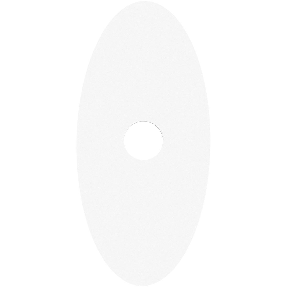 Calibo Crest Oval Back Plate Only - 300mm-Calibo-Ozlighting.com.au