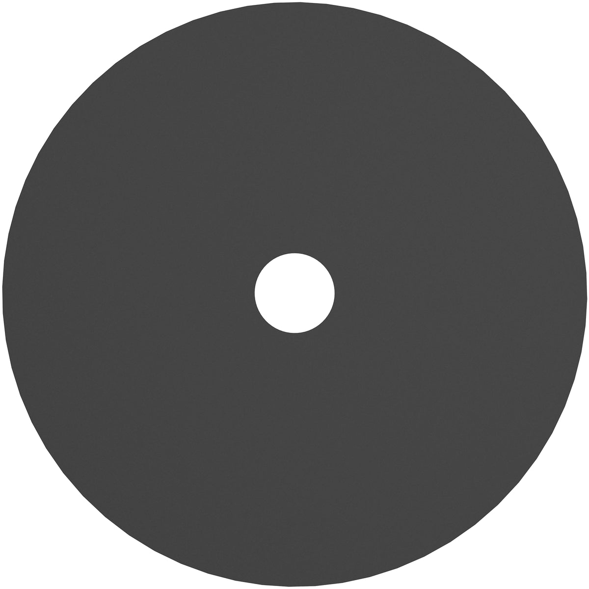 Calibo Crest Round Back Plate Only - 200mm-Calibo-Ozlighting.com.au