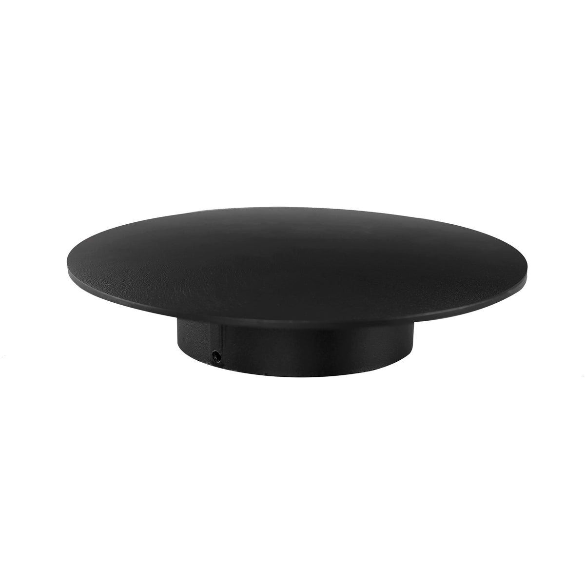 Calibo Emu Small Round LED Wall Light - Black-Calibo-Ozlighting.com.au