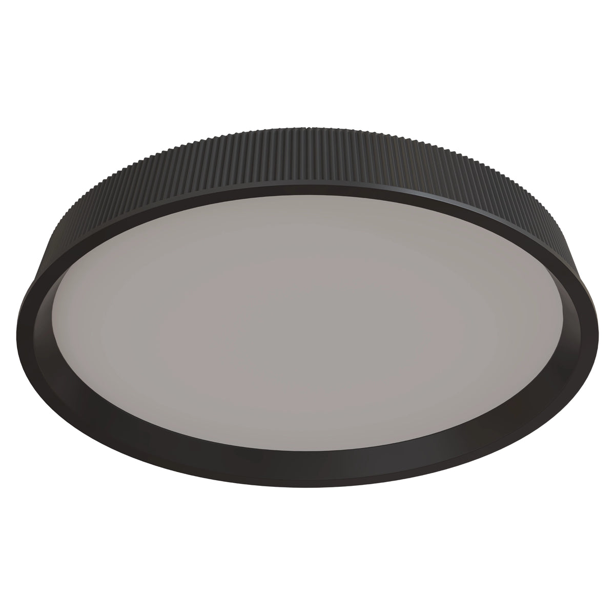 Calibo Kinglet Round LED Ceiling Light - 450mm Fluted Flush Mount-Calibo-Ozlighting.com.au