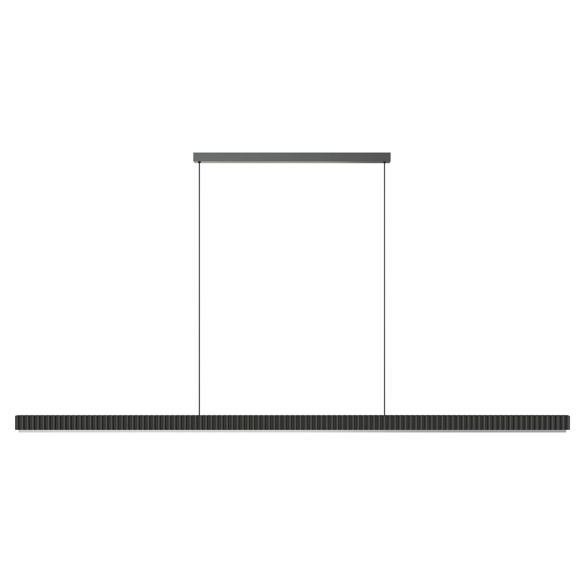 Calibo Prinia Linear Pendant Light - Fluted 2532mm-Calibo-Ozlighting.com.au