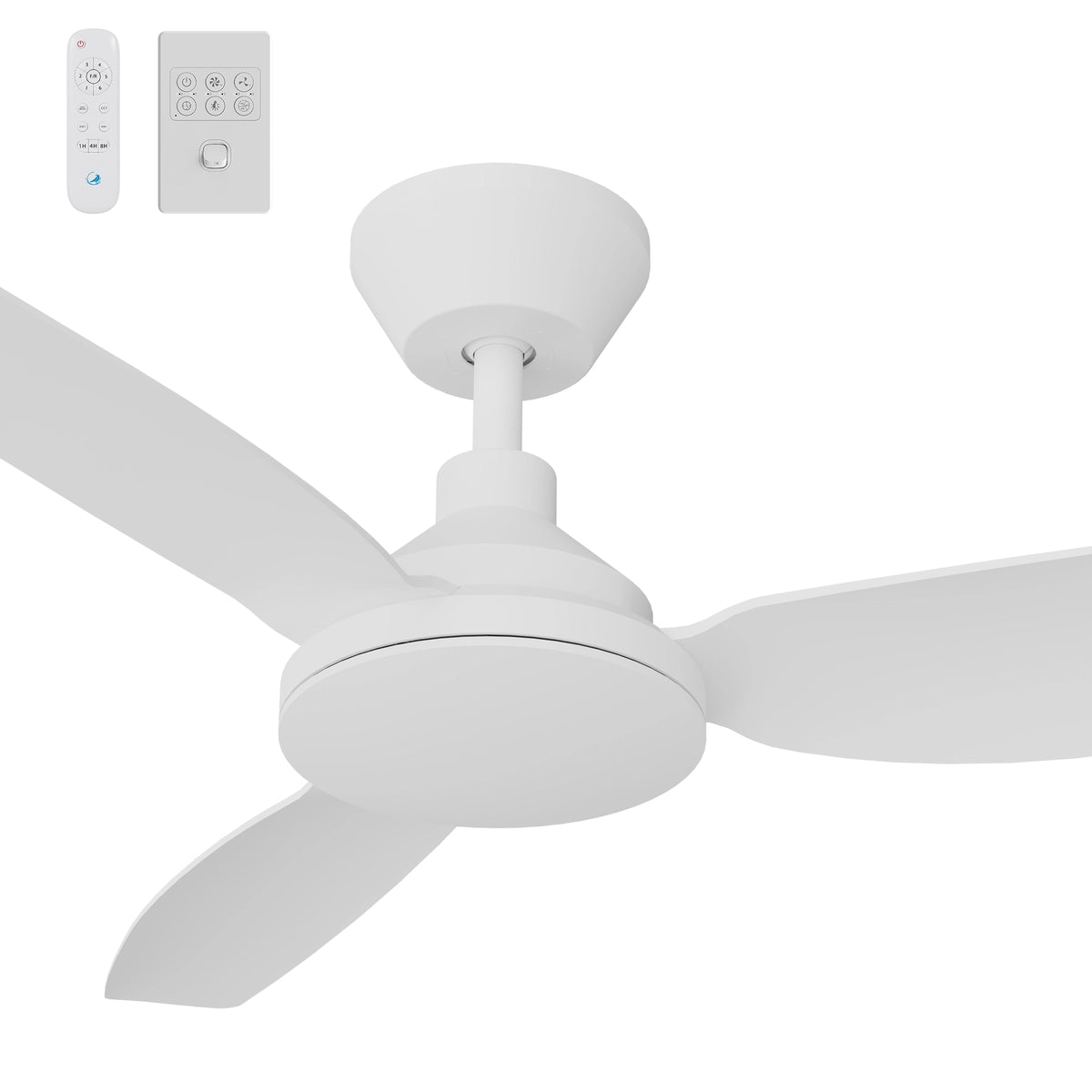 Calibo Sora DC Ceiling Fan - 48", Wall Control and Remote-Calibo-Ozlighting.com.au