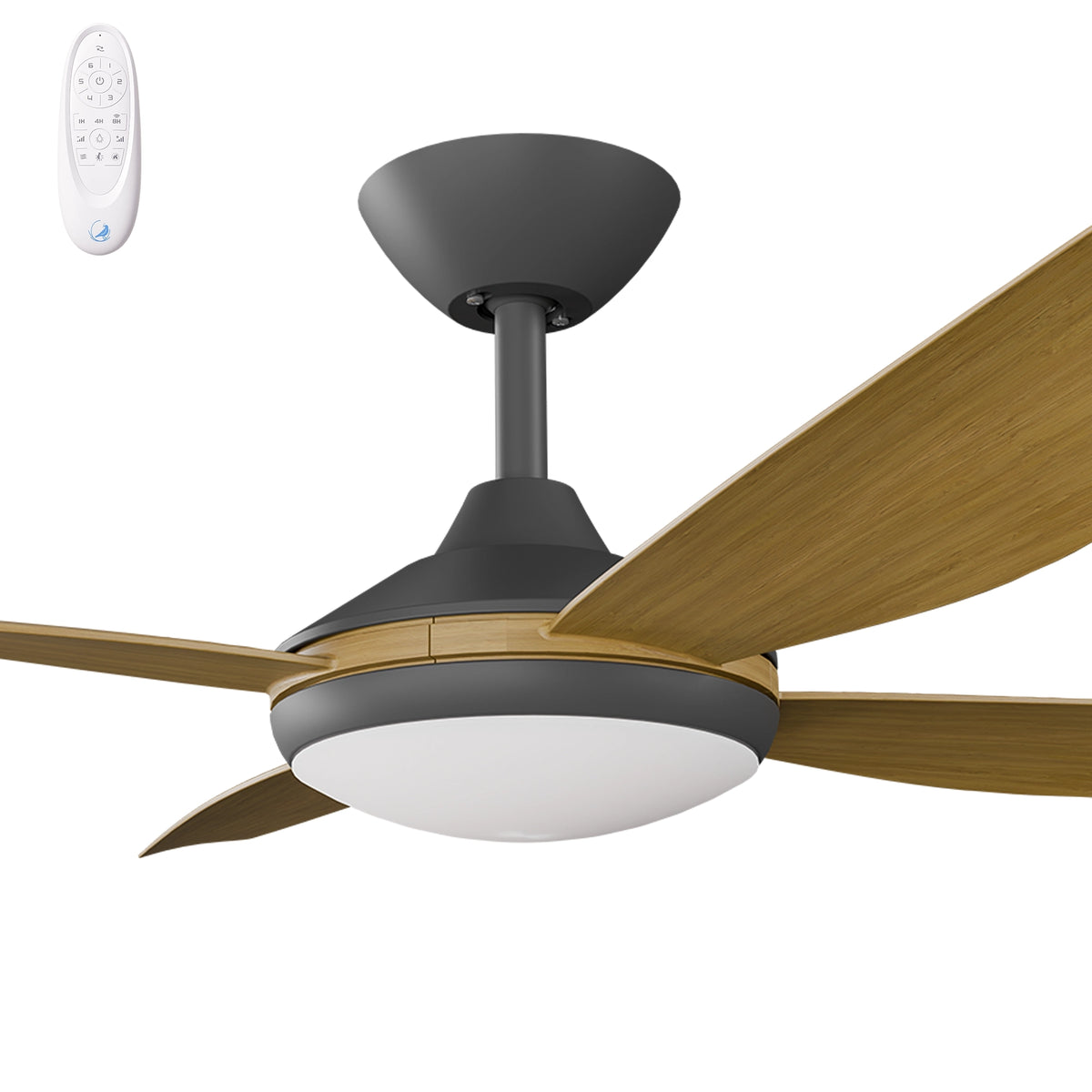 Calibo Vanga 48" DC Smart Ceiling Fan with LED Light and Remote Control-Calibo-Ozlighting.com.au