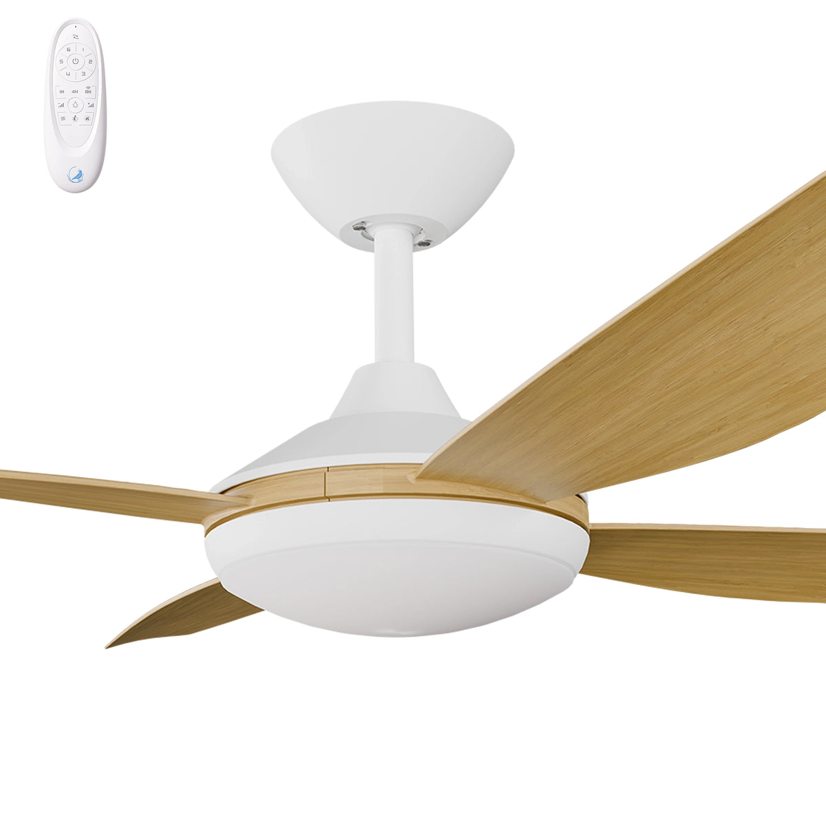 Calibo Vanga 48" DC Smart Ceiling Fan with LED Light and Remote Control-Calibo-Ozlighting.com.au