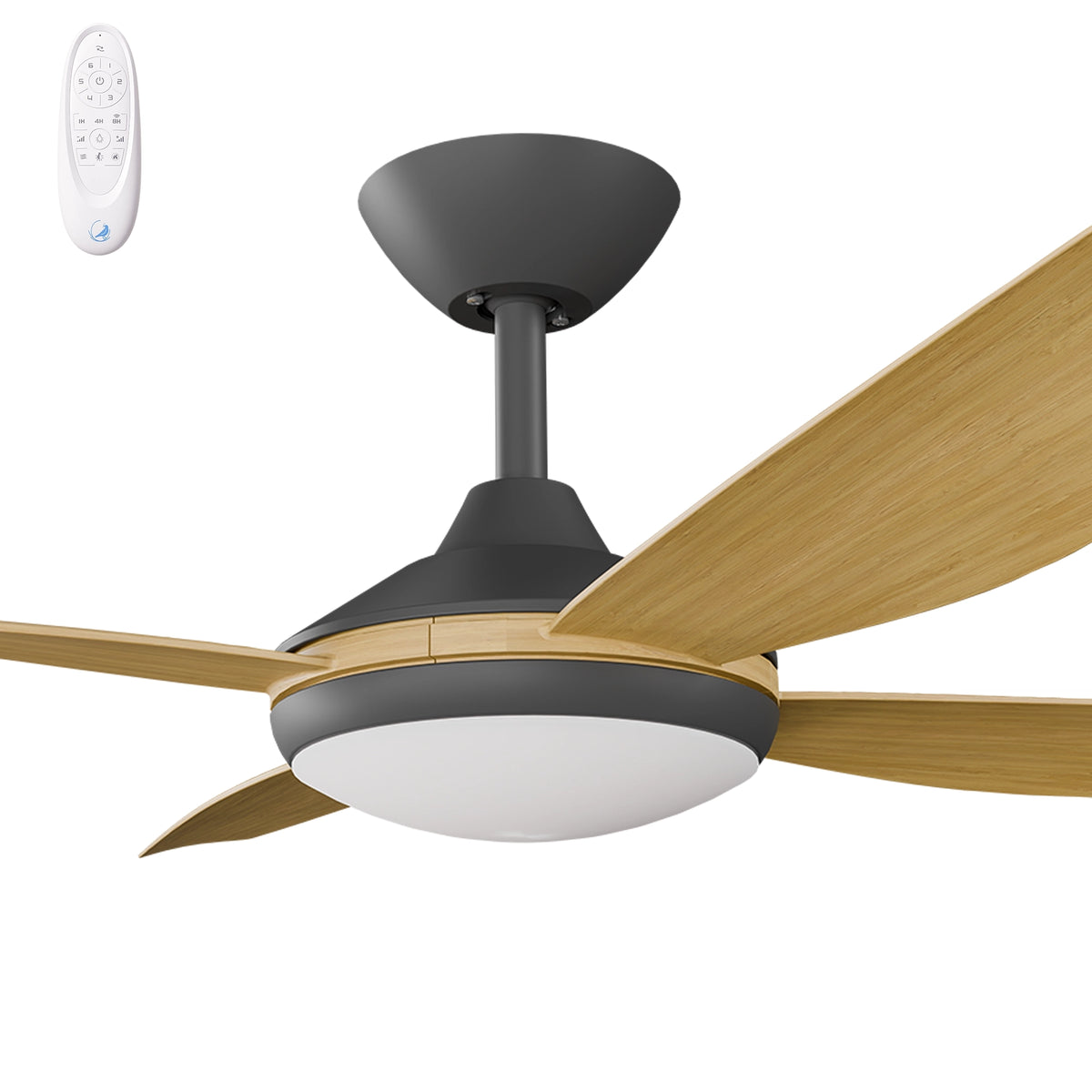 Calibo Vanga 48" DC Smart Ceiling Fan with LED Light and Remote Control-Calibo-Ozlighting.com.au