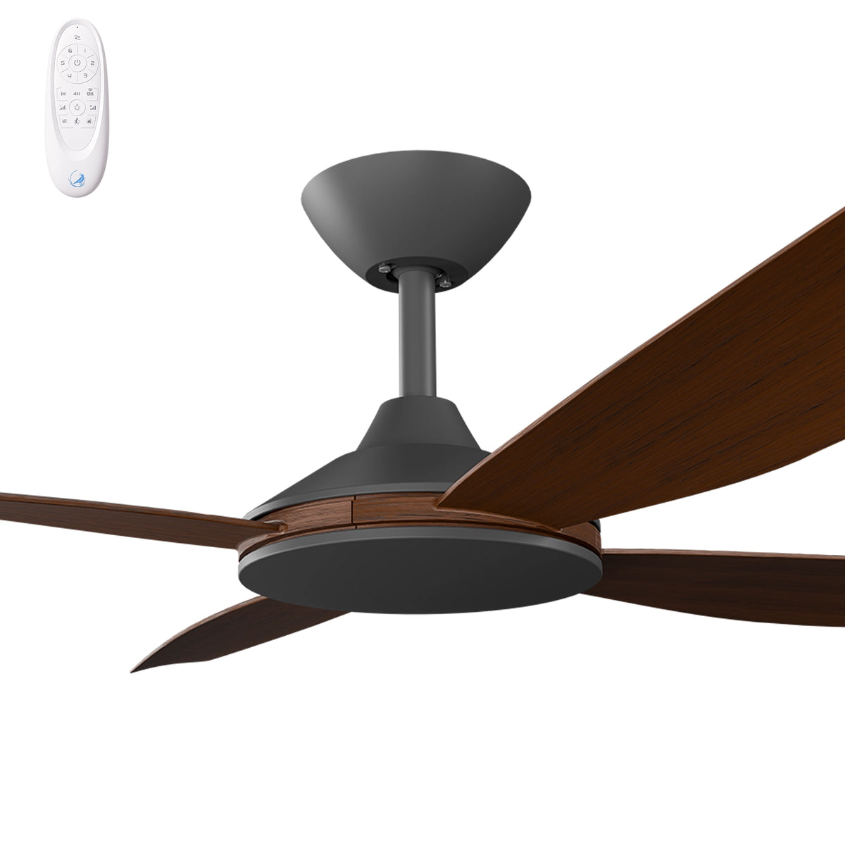 Calibo Vanga 52" DC Smart Ceiling Fan with Remote Control-Calibo-Ozlighting.com.au