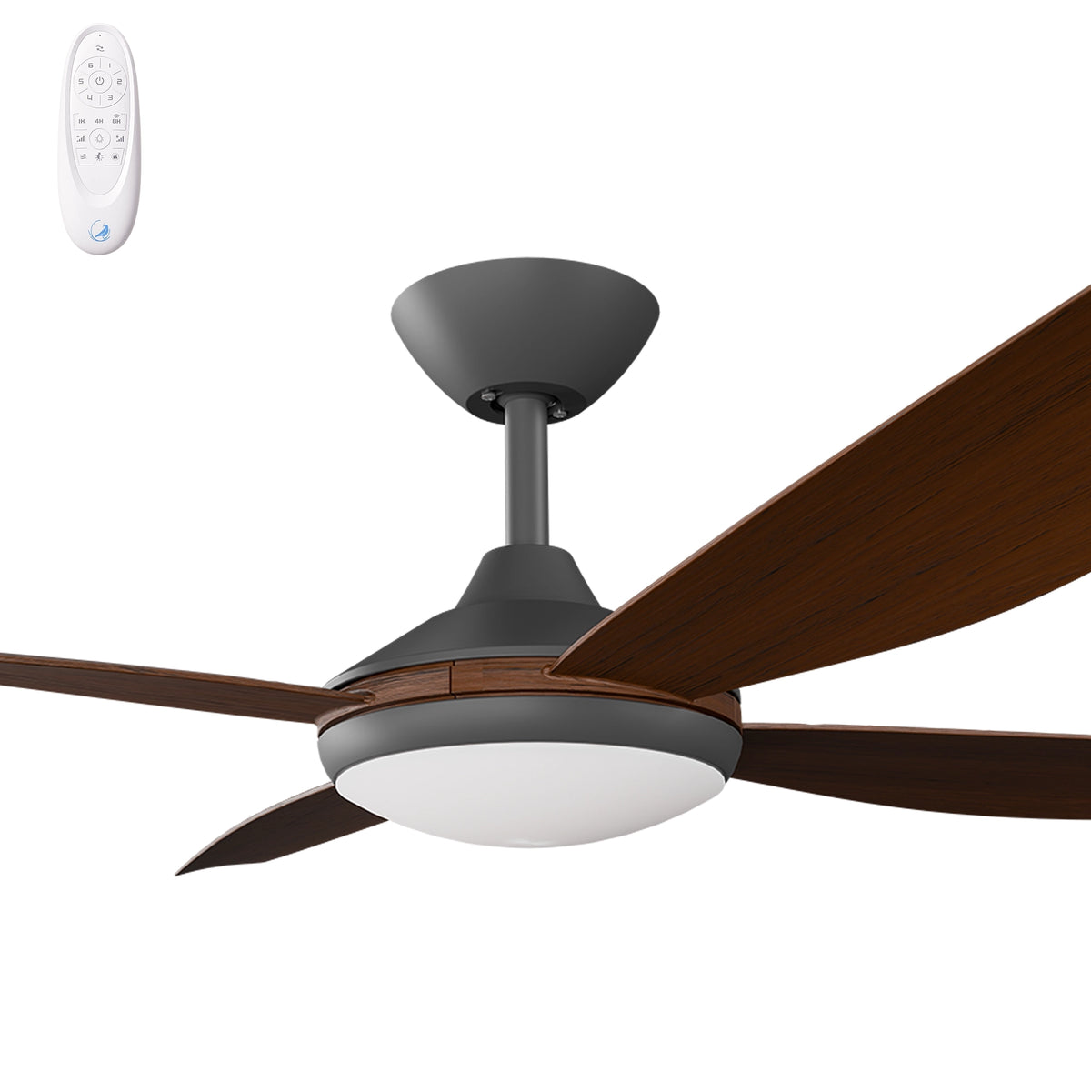 Calibo Vanga Smart Ceiling Fan - 56" DC, LED Light and Remote Control-Calibo-Ozlighting.com.au