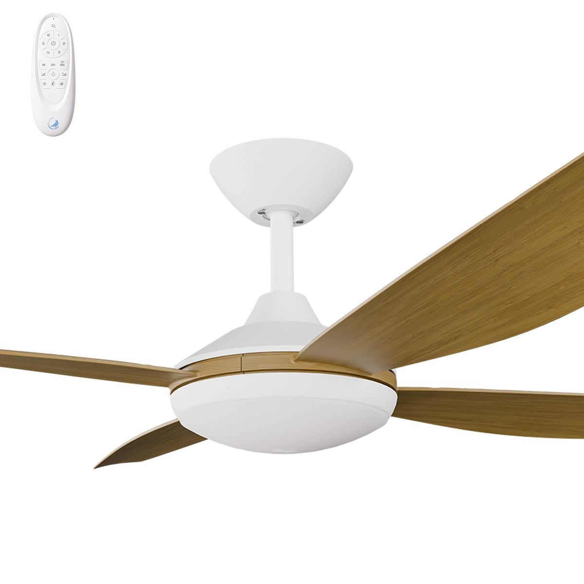 Calibo Vanga Smart Ceiling Fan - 56" DC, LED Light and Remote Control-Calibo-Ozlighting.com.au