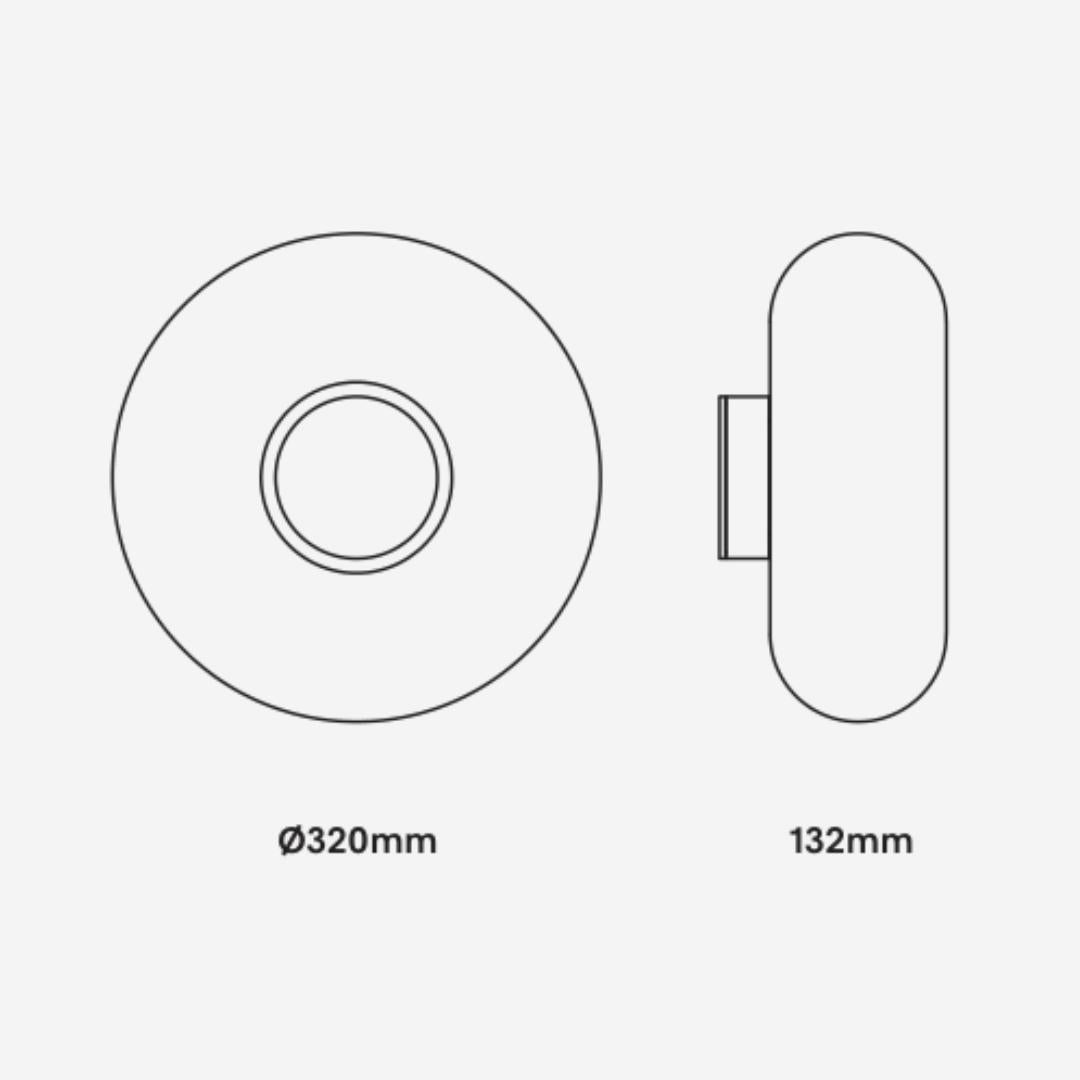 Colab ALMA-WL320- Decorative Wall Light-Onelight Australia-Ozlighting.com.au