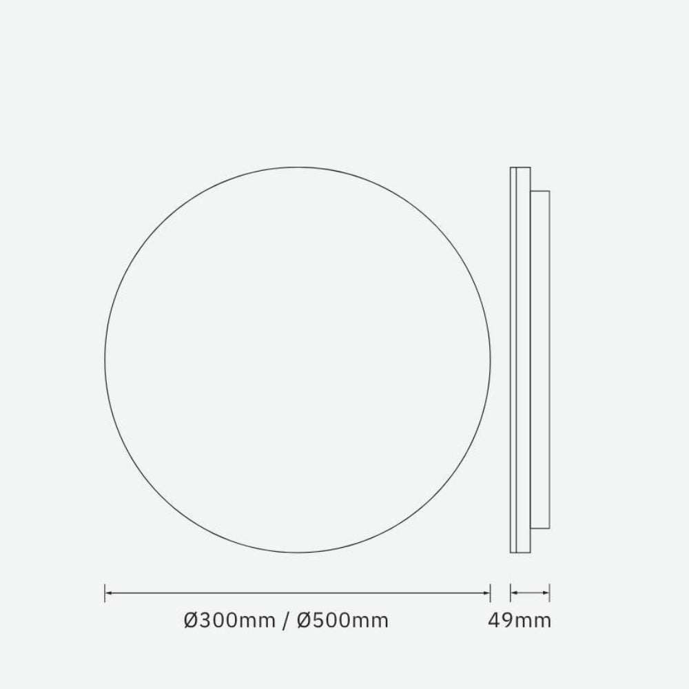 Colab CLEO-WL-002 Round Wall Light-Onelight Australia-Ozlighting.com.au