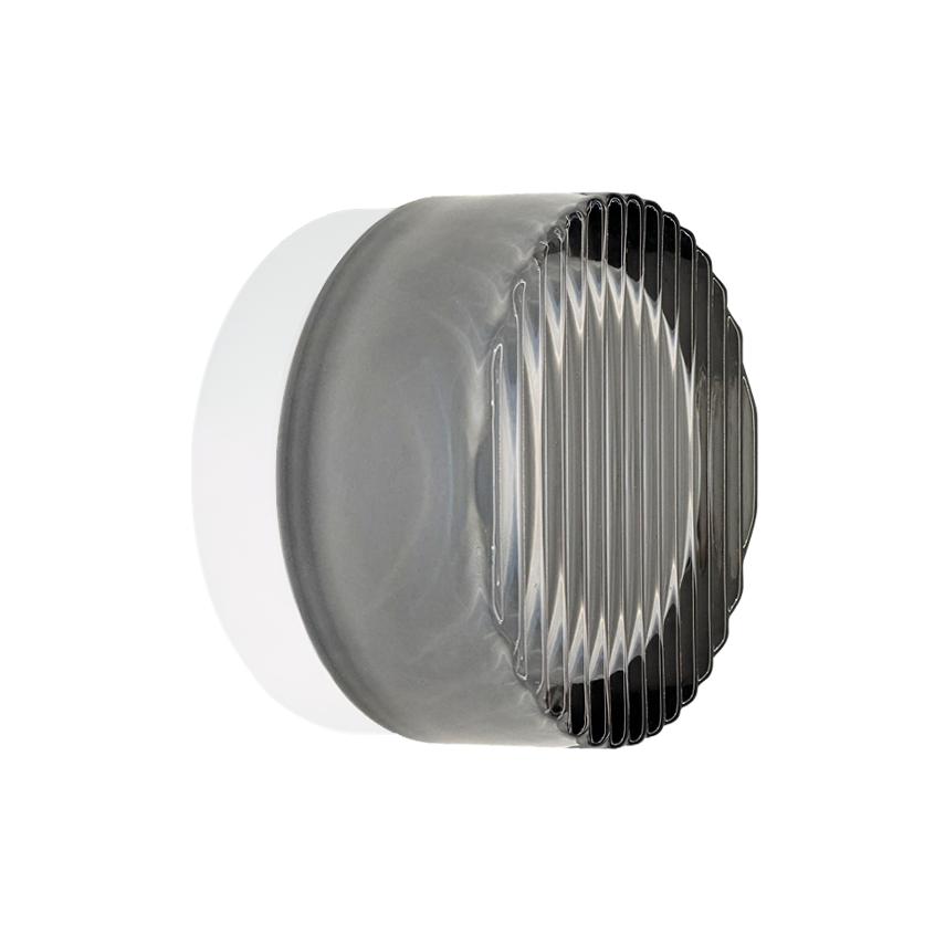 CoLab COMO Wall Light - 8W, 3000K, Rippled Glass-Onelight Australia-Ozlighting.com.au