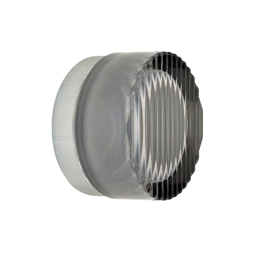 CoLab COMO Wall Light - 8W, 3000K, Rippled Glass-Onelight Australia-Ozlighting.com.au