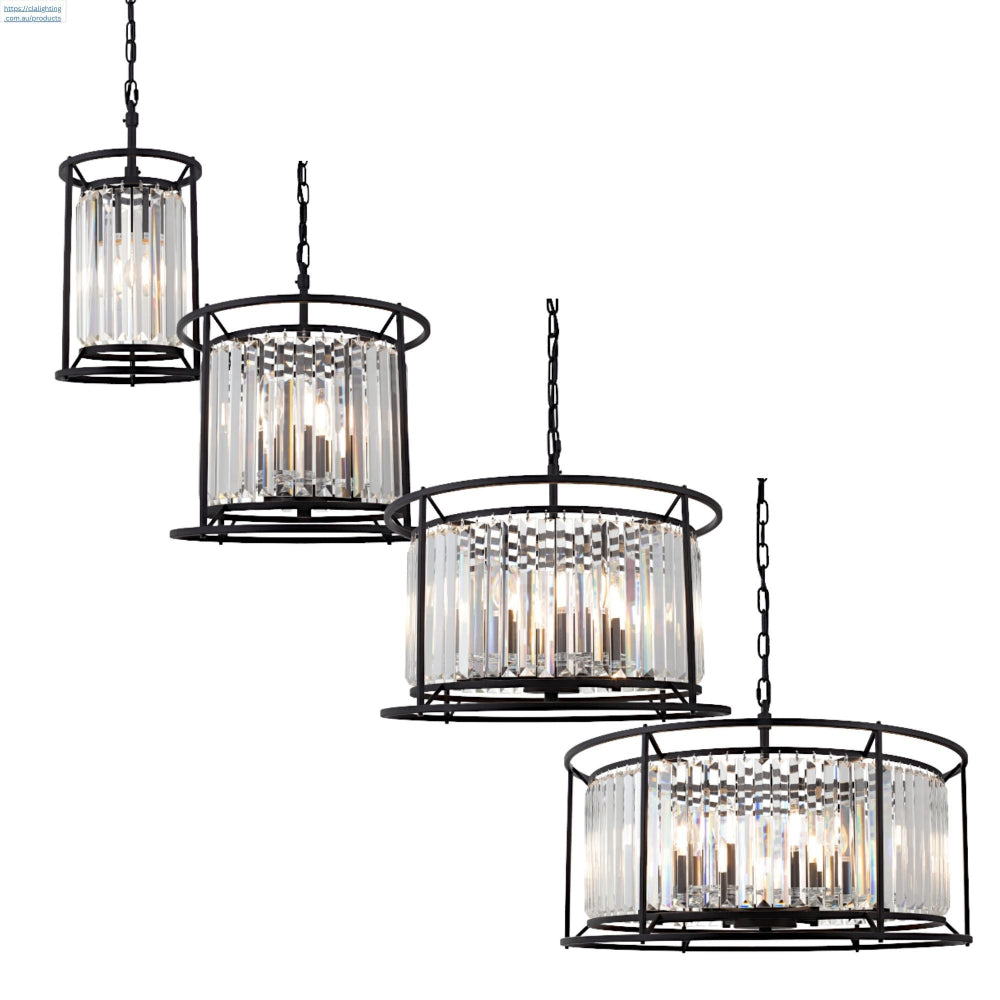 Cougar AMELIA - 1/3/6/8 Light Pendant-Cougar Lighting-Ozlighting.com.au