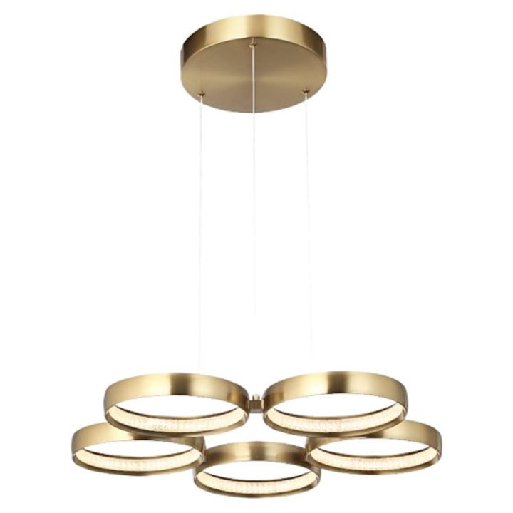Cougar OLYMPUS - 3/5 Light Gold Pendant-Cougar Lighting-Ozlighting.com.au