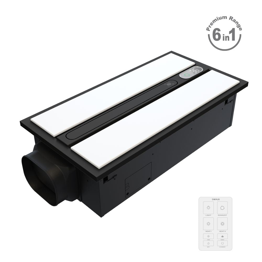 Domus AIRSWAY - 6-In-1 Premium PTC Bathroom Heater-Domus Lighting-Ozlighting.com.au