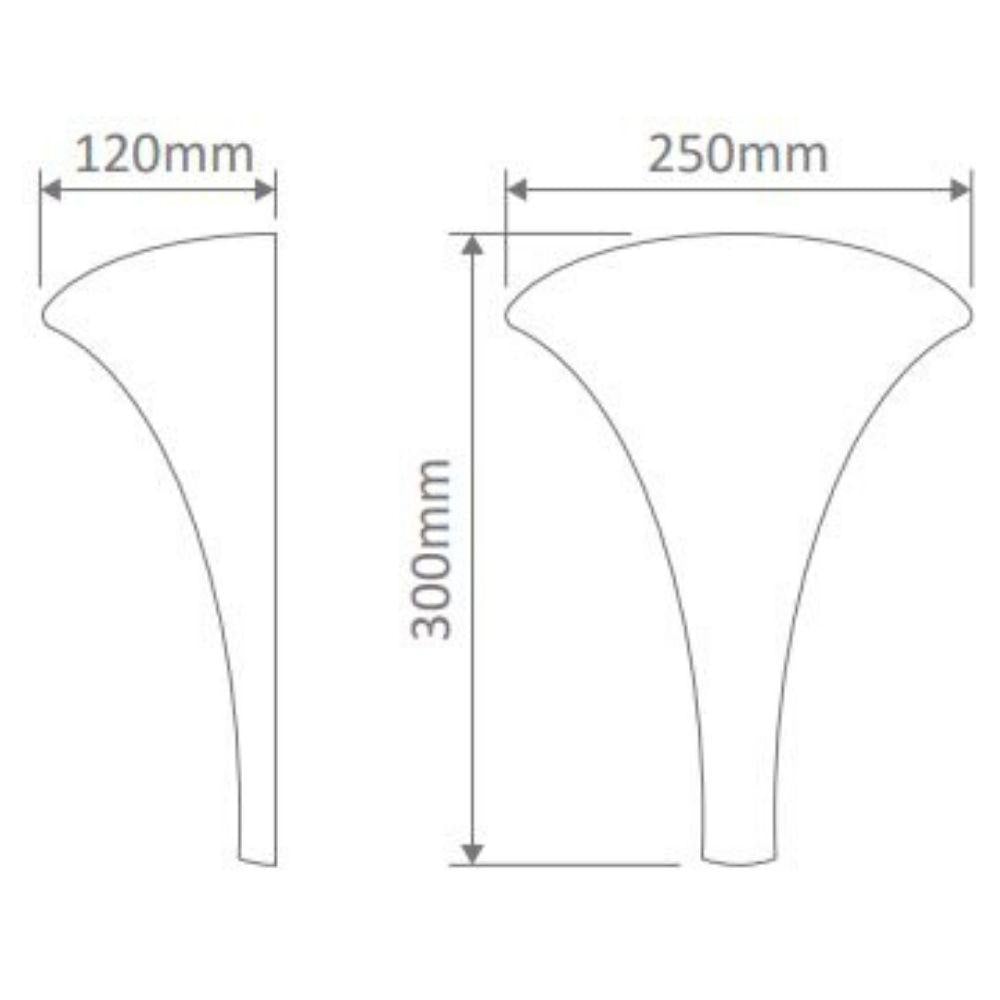 Domus BF-2185 Wall Light - Ceramic, Raw-Domus Lighting-Ozlighting.com.au