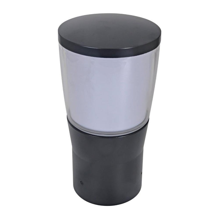 Domus BL-200 - Conical Opal Bollard Head Garden Light Powder Coated Finish-Domus Lighting-Ozlighting.com.au