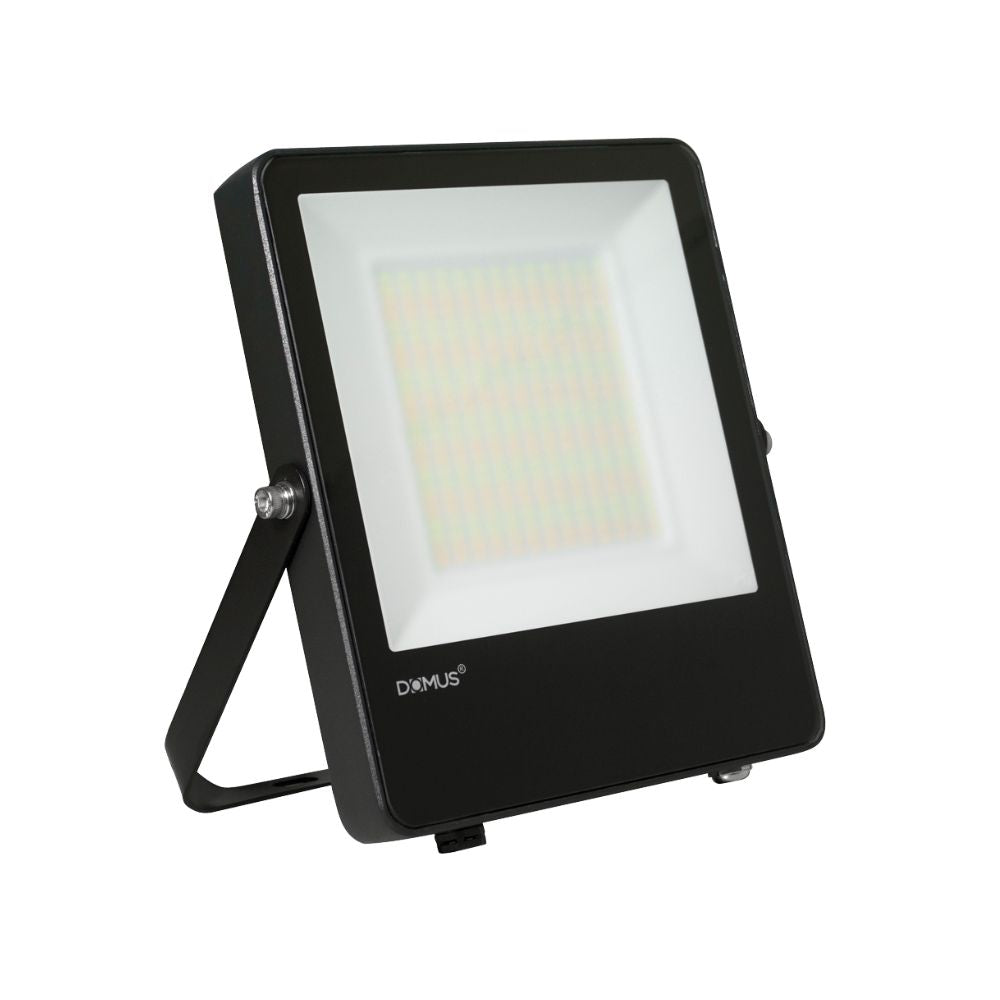 Domus BLAZE-PRO-100 LED Floodlight - 50/70/100W, Tri-Colour, Power Selectable, DIY, IP66, Black, Sensor-Domus Lighting-Ozlighting.com.au