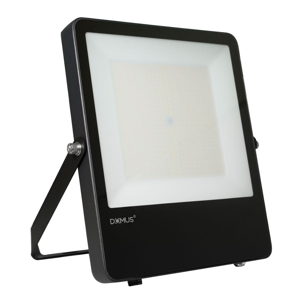 Domus BLAZE-PRO-200 LED Floodlight - 100/150/200W, Tri-Colour, Power Selectable, DIY, IP66, Black, Sensor-Domus Lighting-Ozlighting.com.au